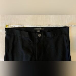 Banana Republic Black Cigarette Work Pant